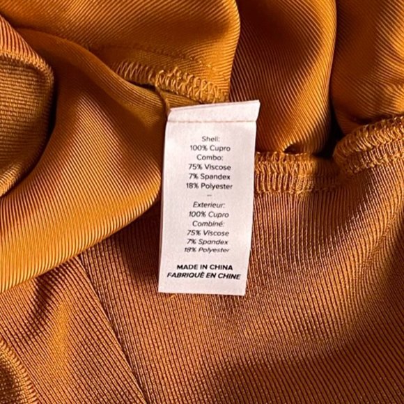 Cinq a Sept x Revolve Giles  Satin Jogger Pants in Cinnamon/Merigold - Picture 5 of 6